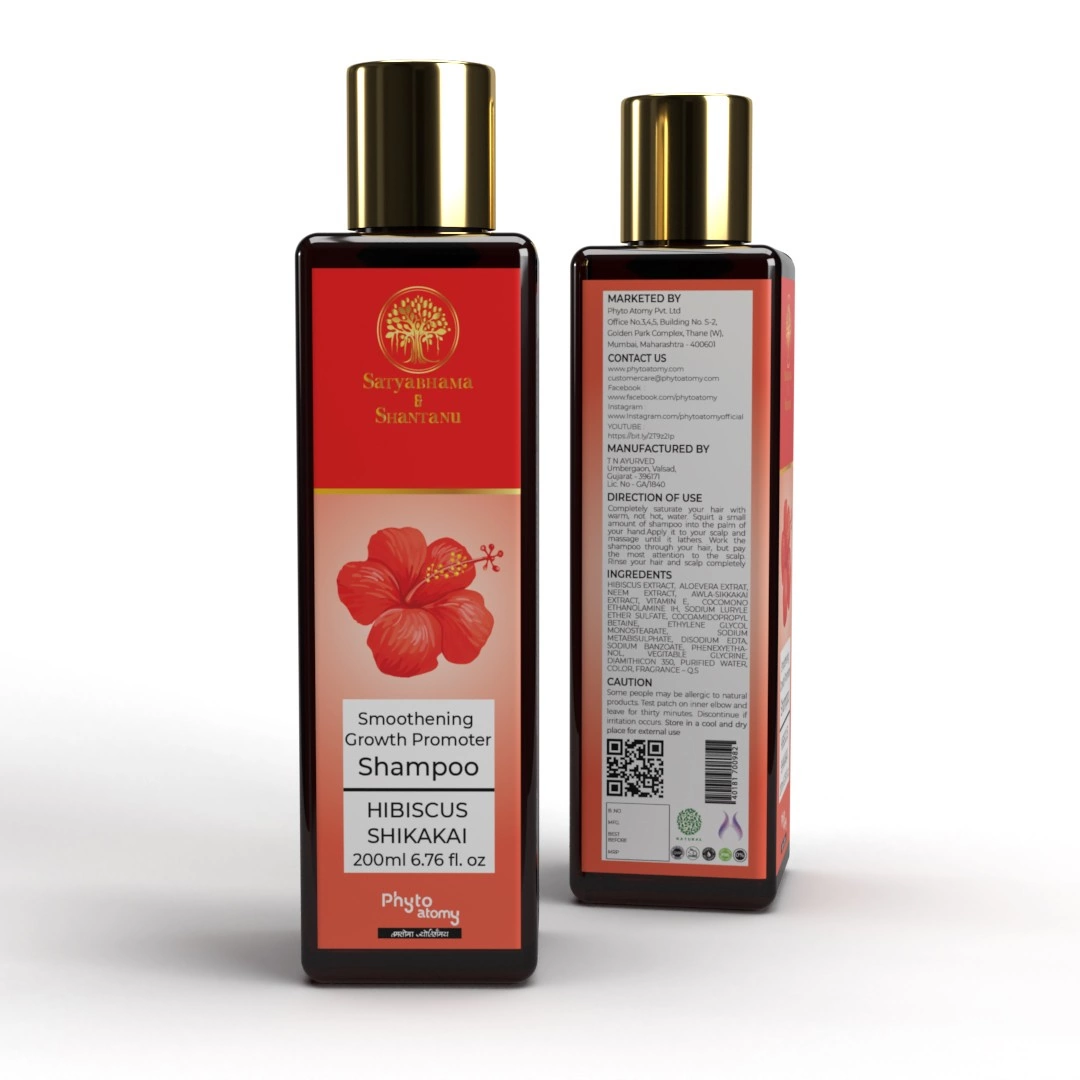 Hibiscus Shikakai Shampoo (200 ml)-24 Pcs.