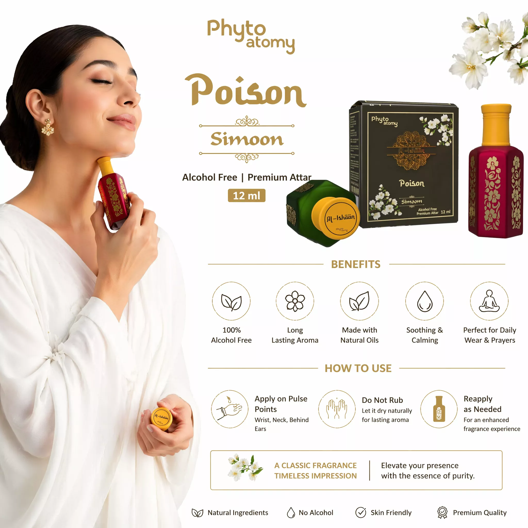 Al Ishan Poison Attar (12ml)