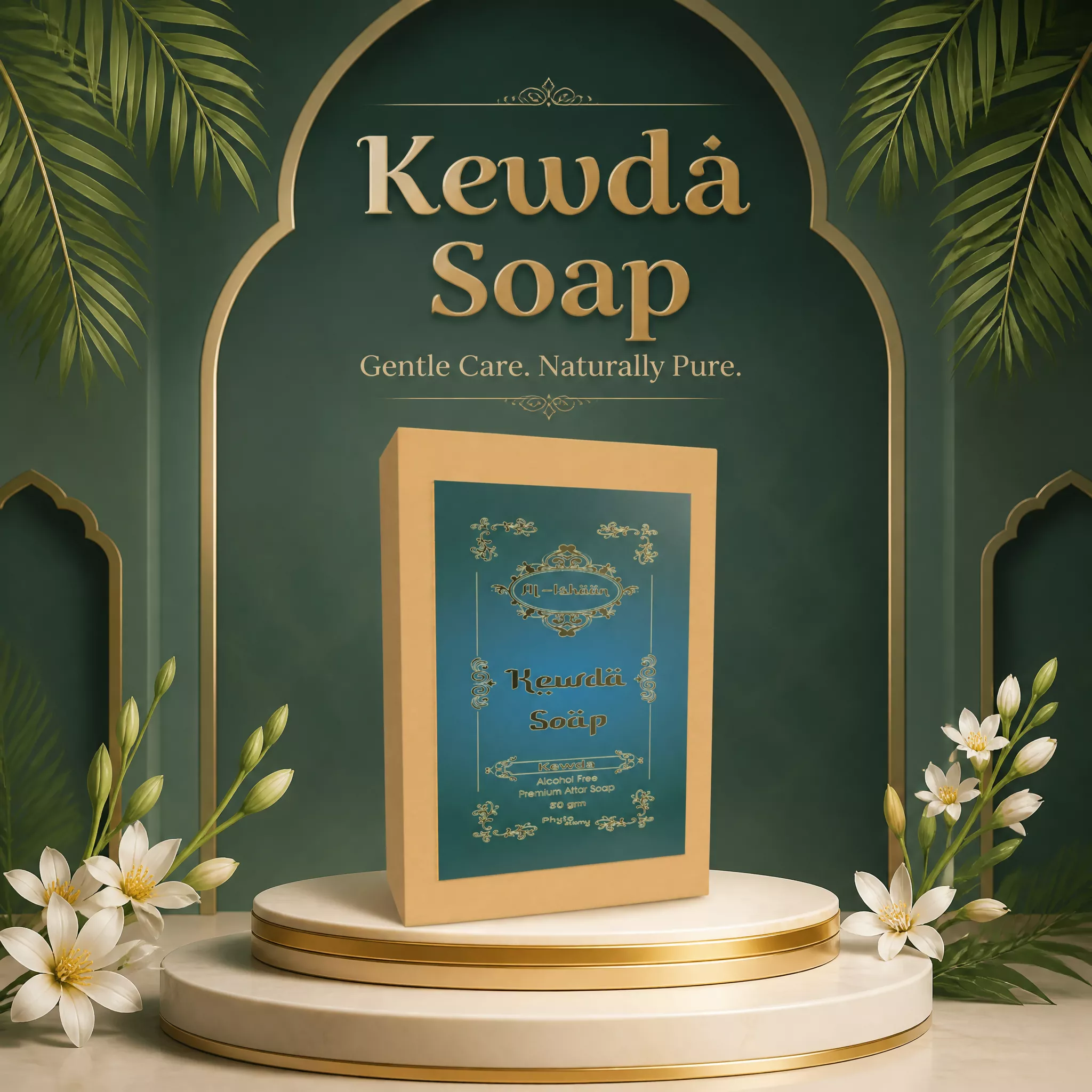 RBV B2B Kewda Attar Soap (50g)- 43 Pcs.