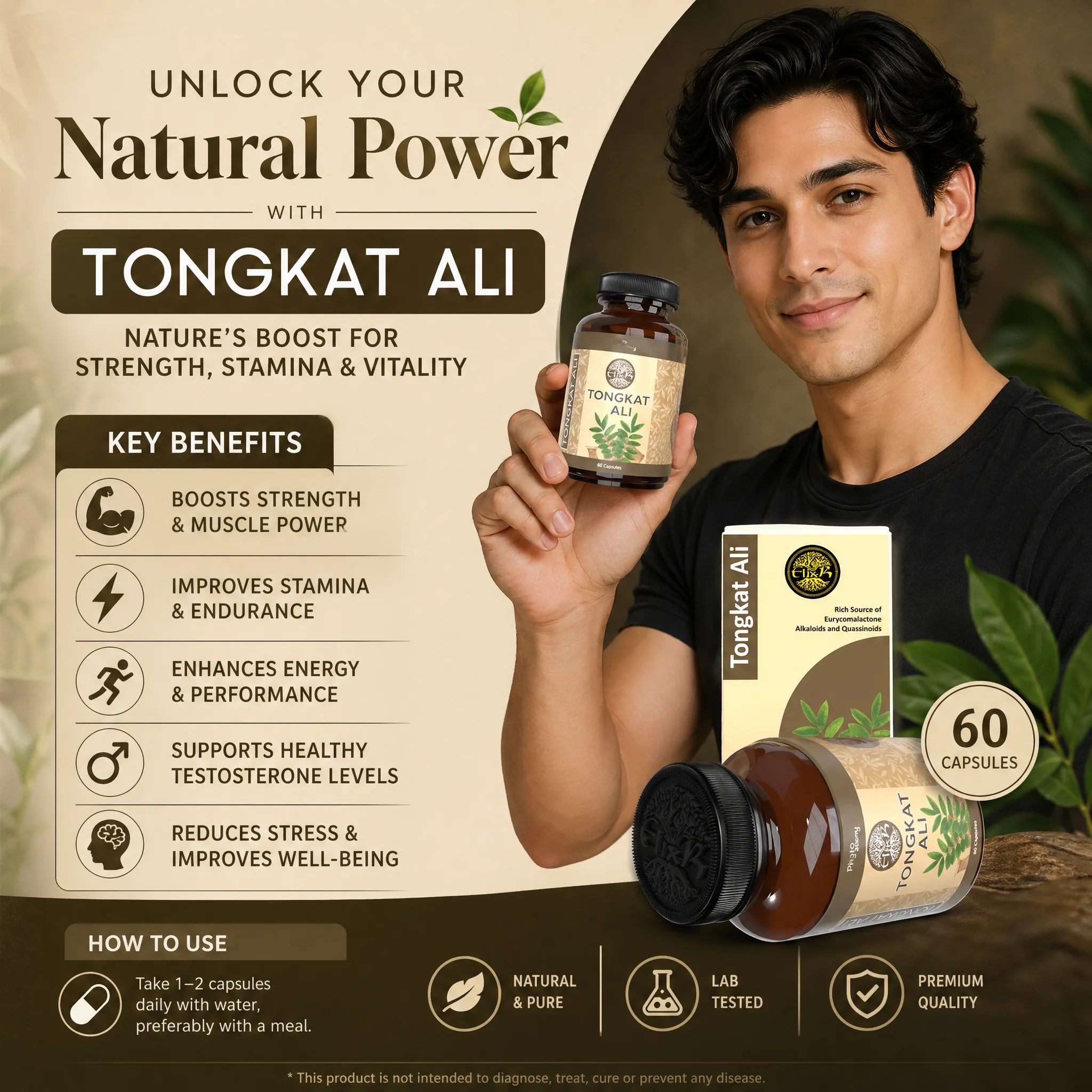 Tongkat Ali (60 Capsule)