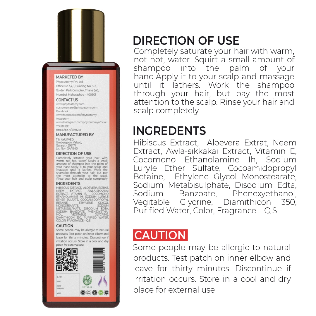 Hibiscus Shikakai Shampoo (200 ml) PC1355