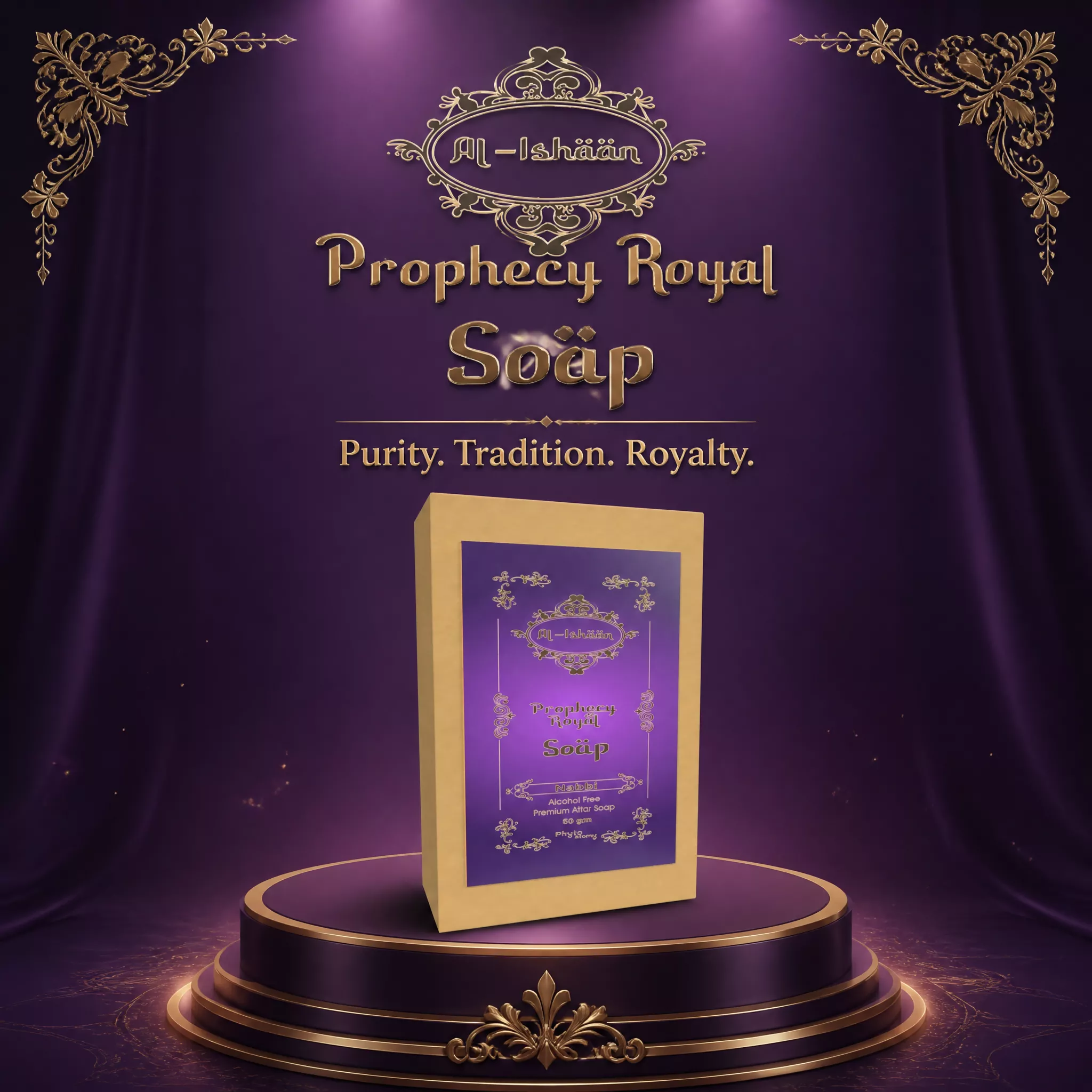 RBV B2B Prophecy Royal Attar Soap (50g)- 43 Pcs.