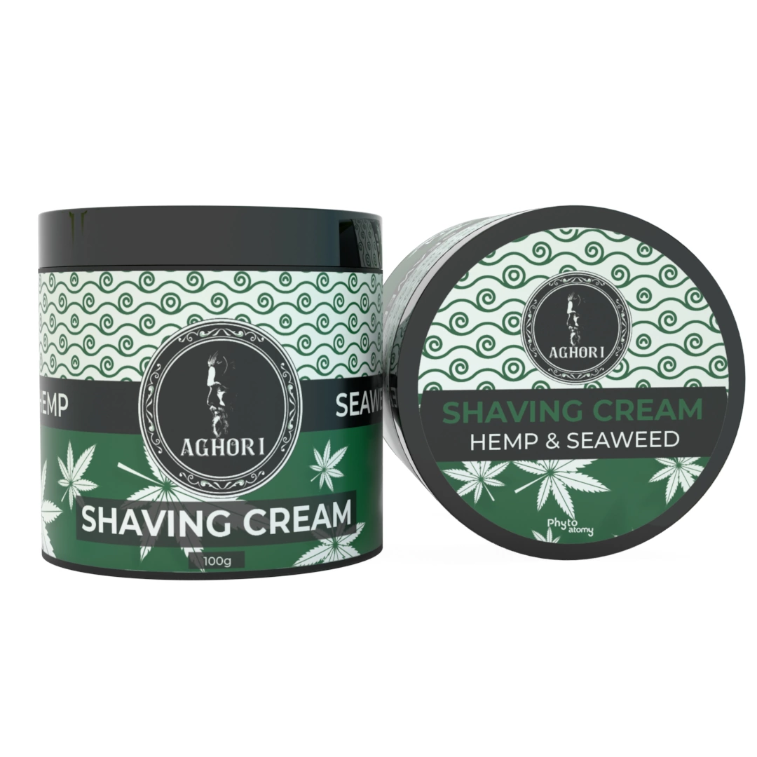 SCBV B2B Hemp and SeaWeed Shaving Cream (100 g)- 24 Pcs.