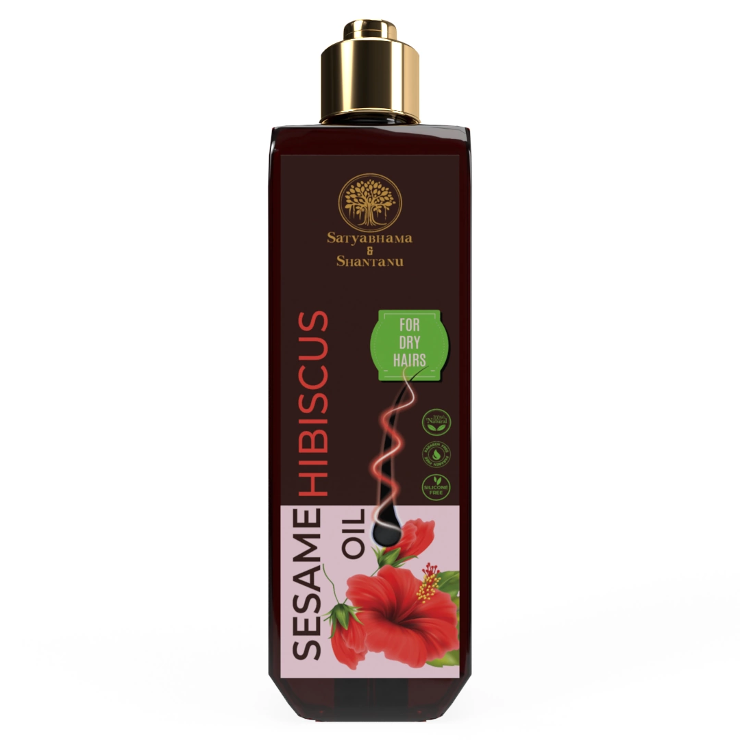 Sesame Hibiscus Hair Oil (200 ml)-24 Pcs.