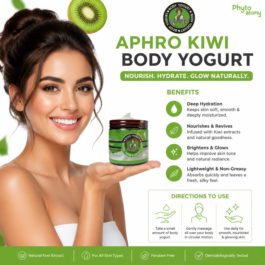 RBV B2B Kiwi Body Yogurt (250 g)-12 Pcs.
