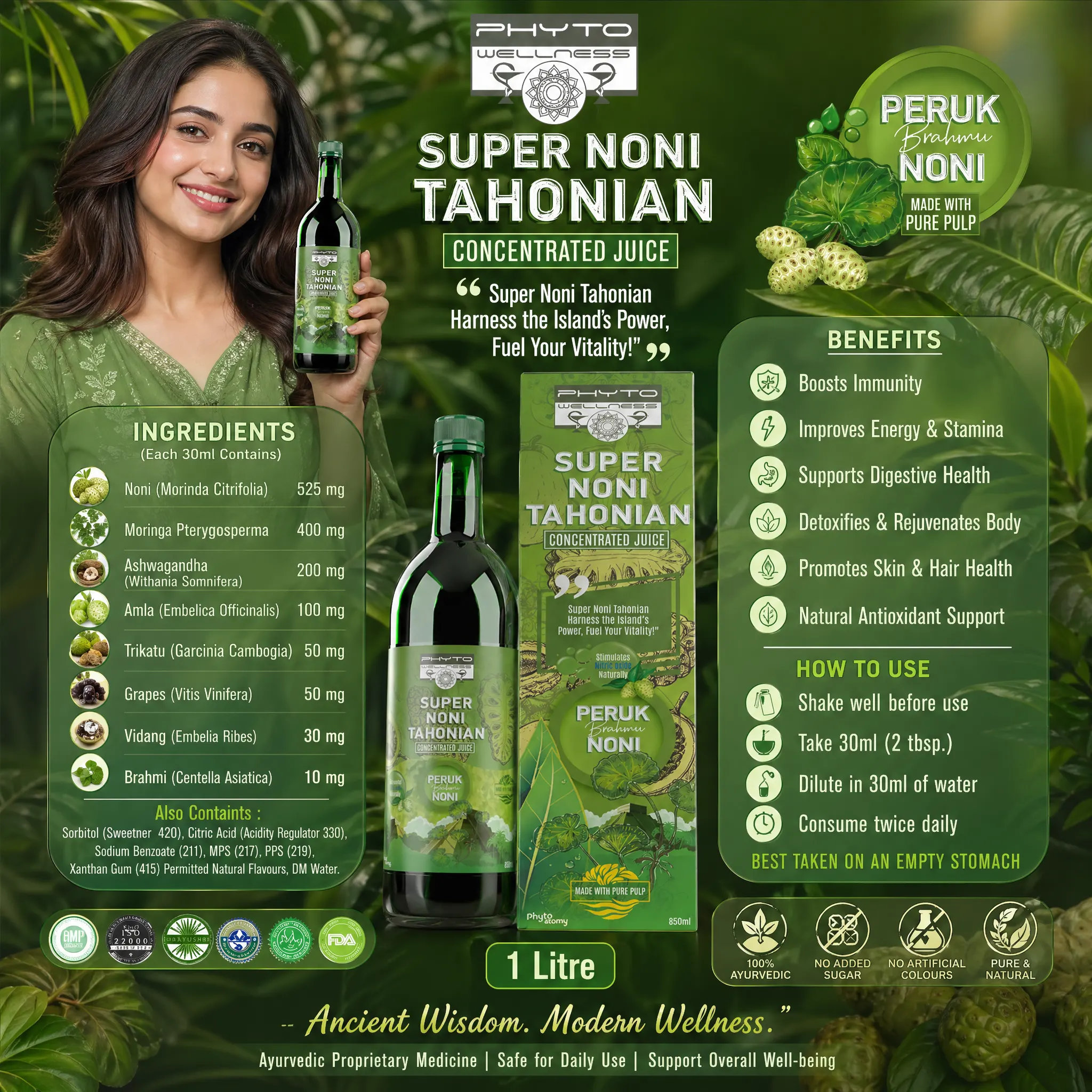 RBV B2B Noni Juice 850ml-12 Pcs. (SP1435)