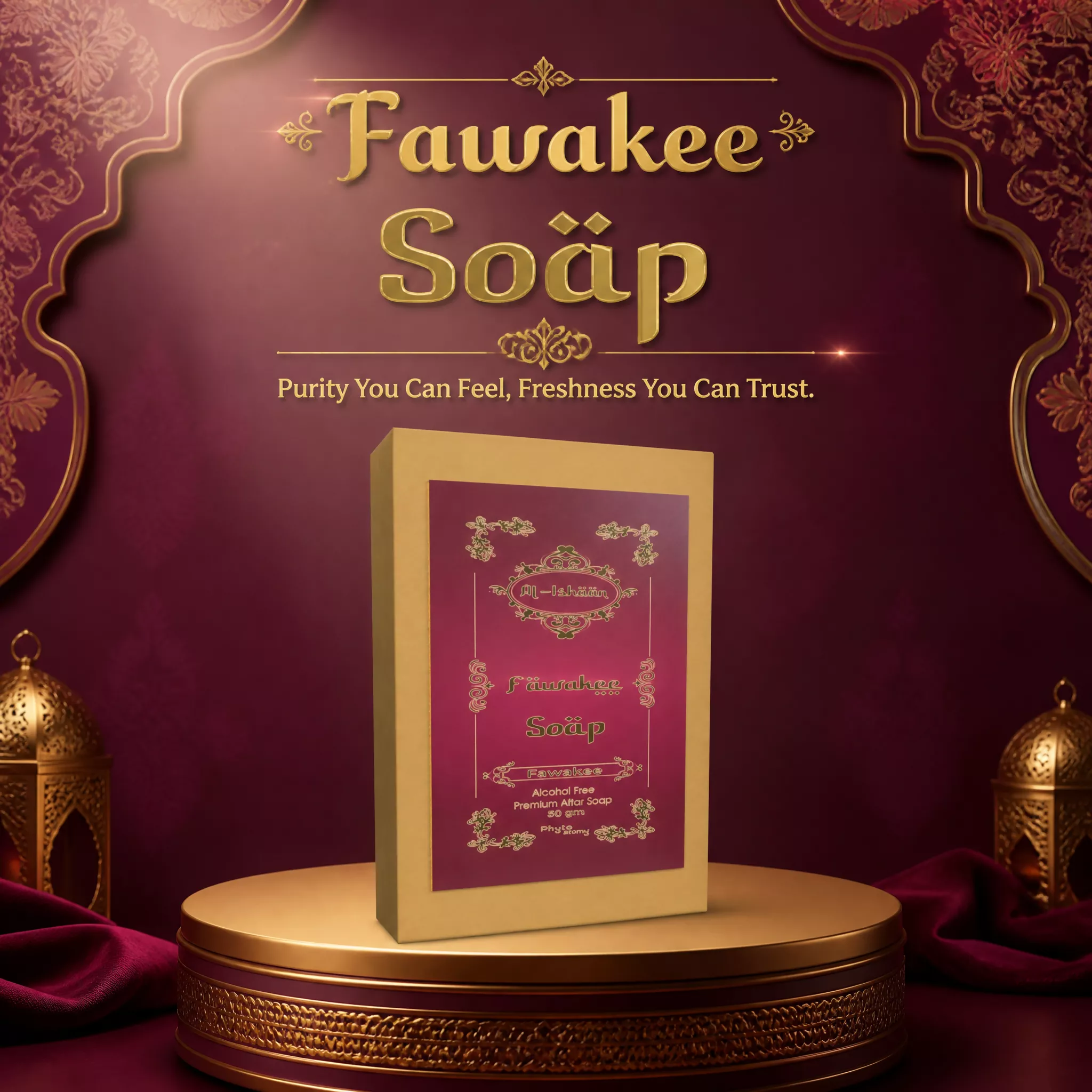 RBV B2B Fawakee Attar Soap (50g)- 43 Pcs.