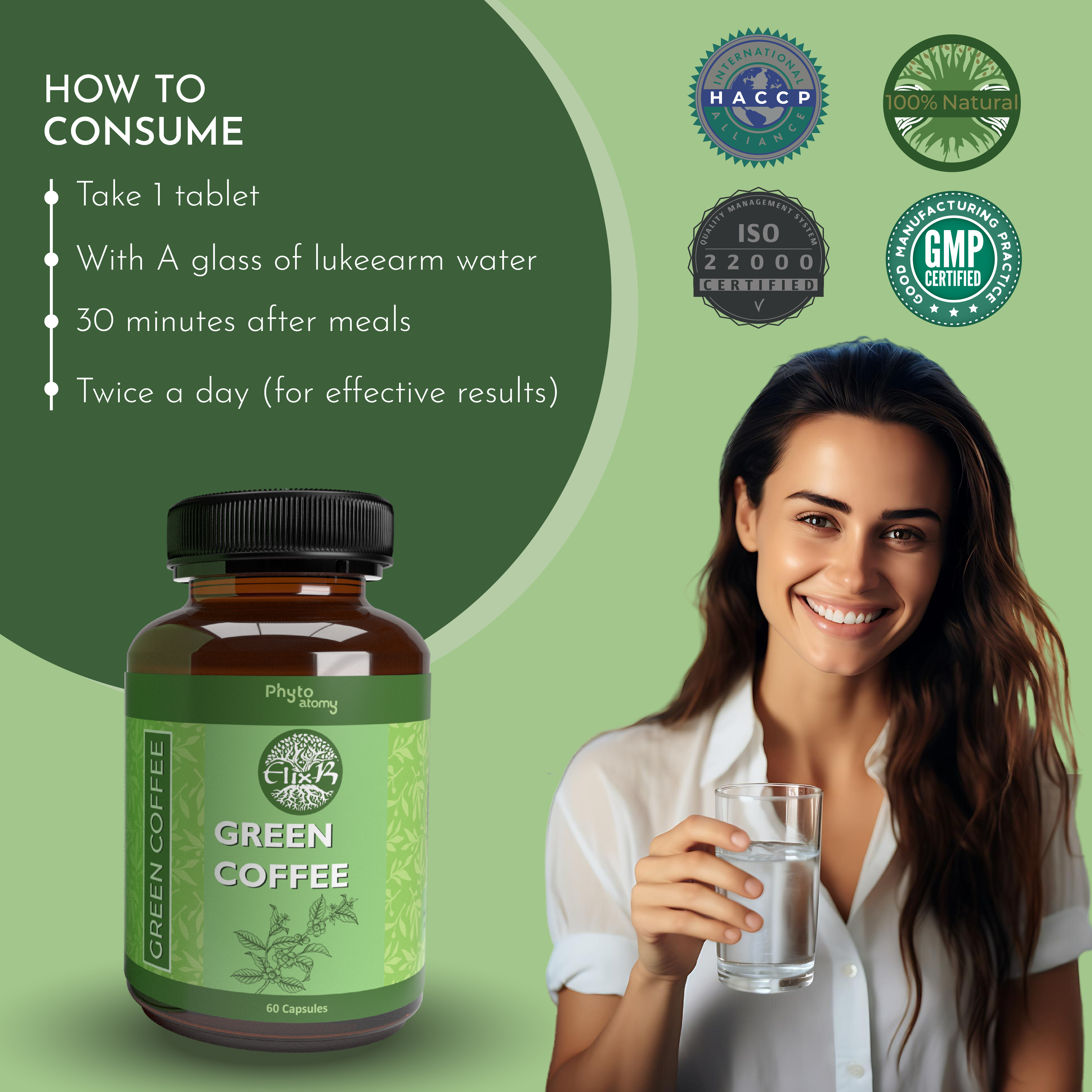 Green Coffee Capsules (60 Capsules)