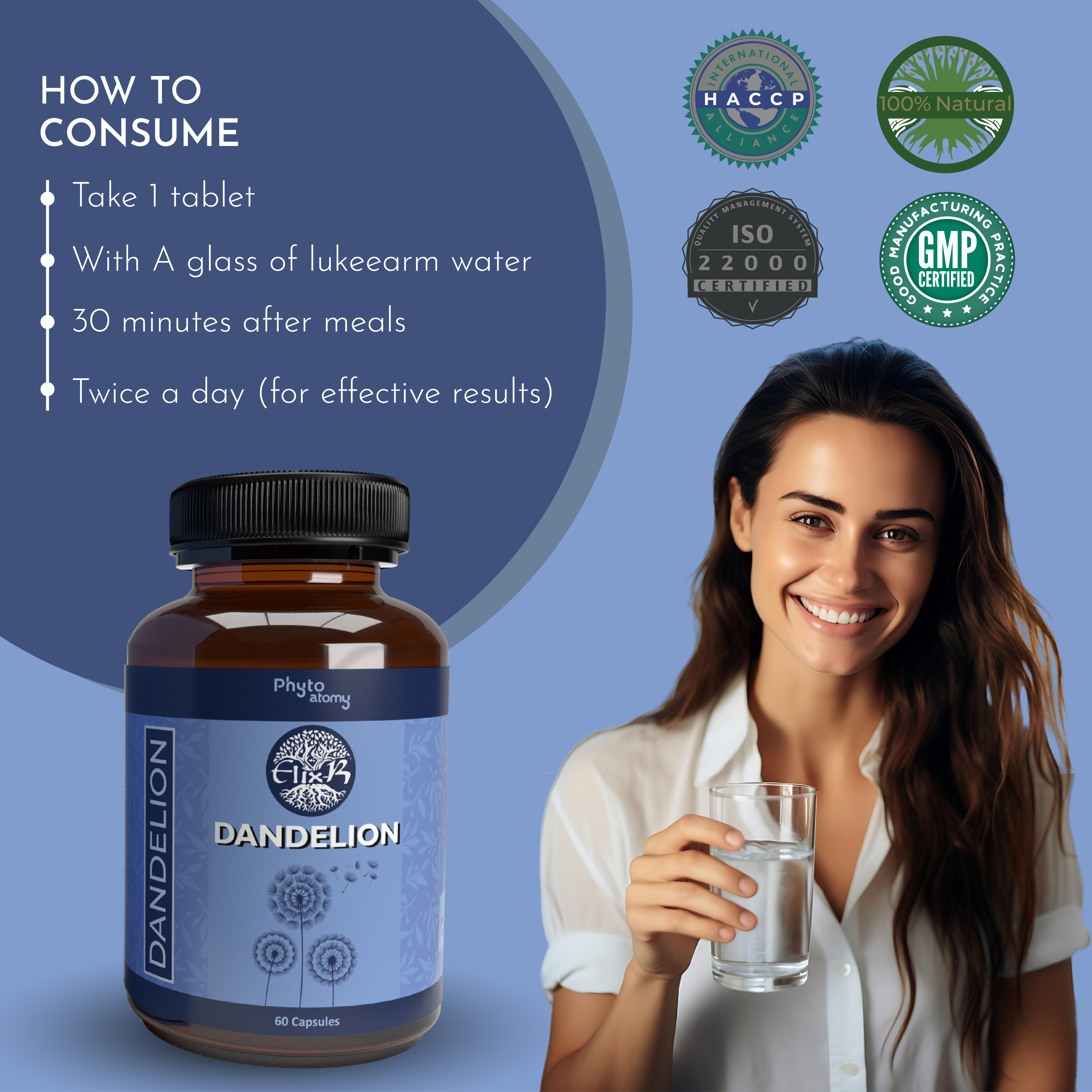 Dandelion (60 Capsule) - HS00533