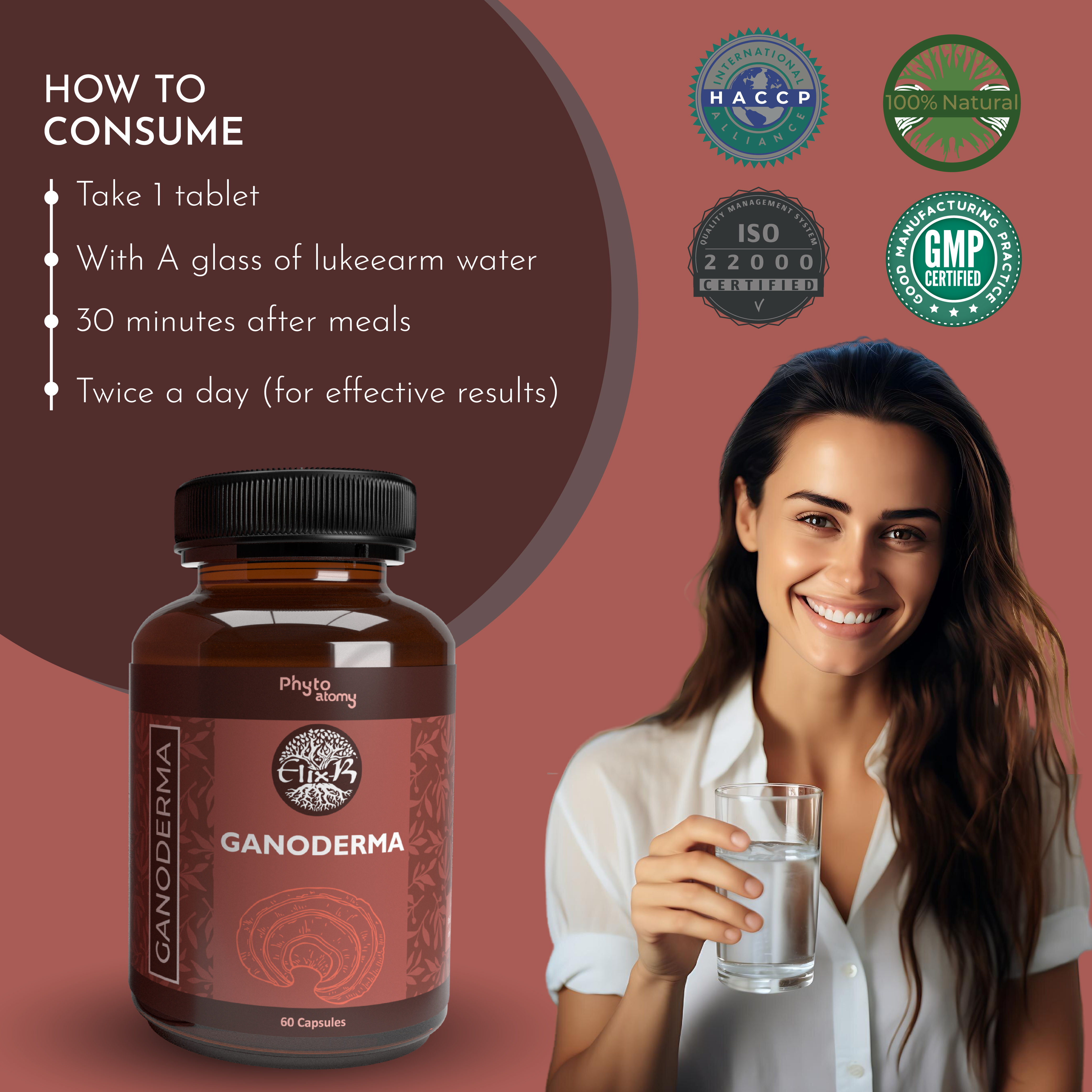 Ganoderma (60 Capsule) - HS00535