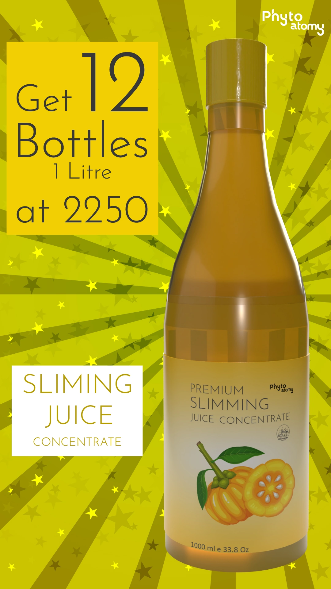 RBV B2B Sliming Juice Concentrate 1Ltr. (12 Bottle)