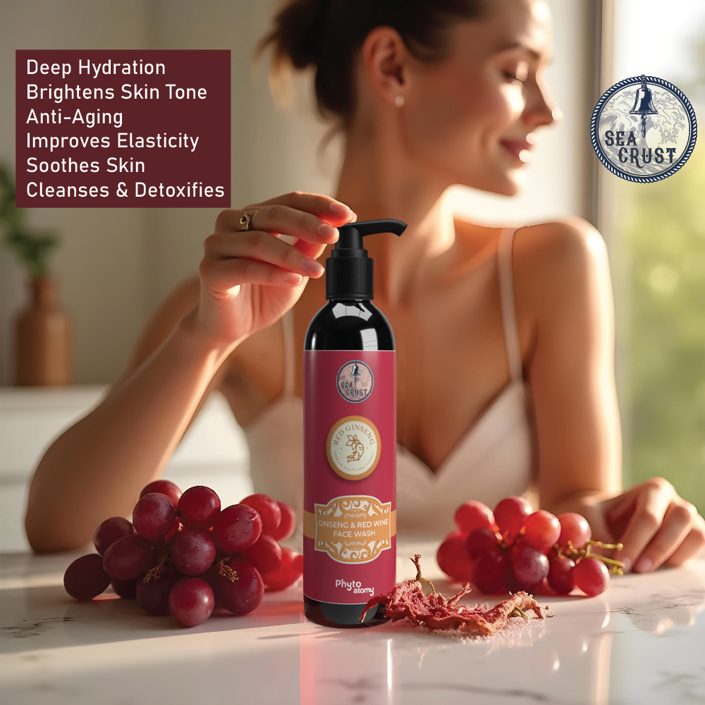 Ginseng & Red Wine Face Wash (200 ml)