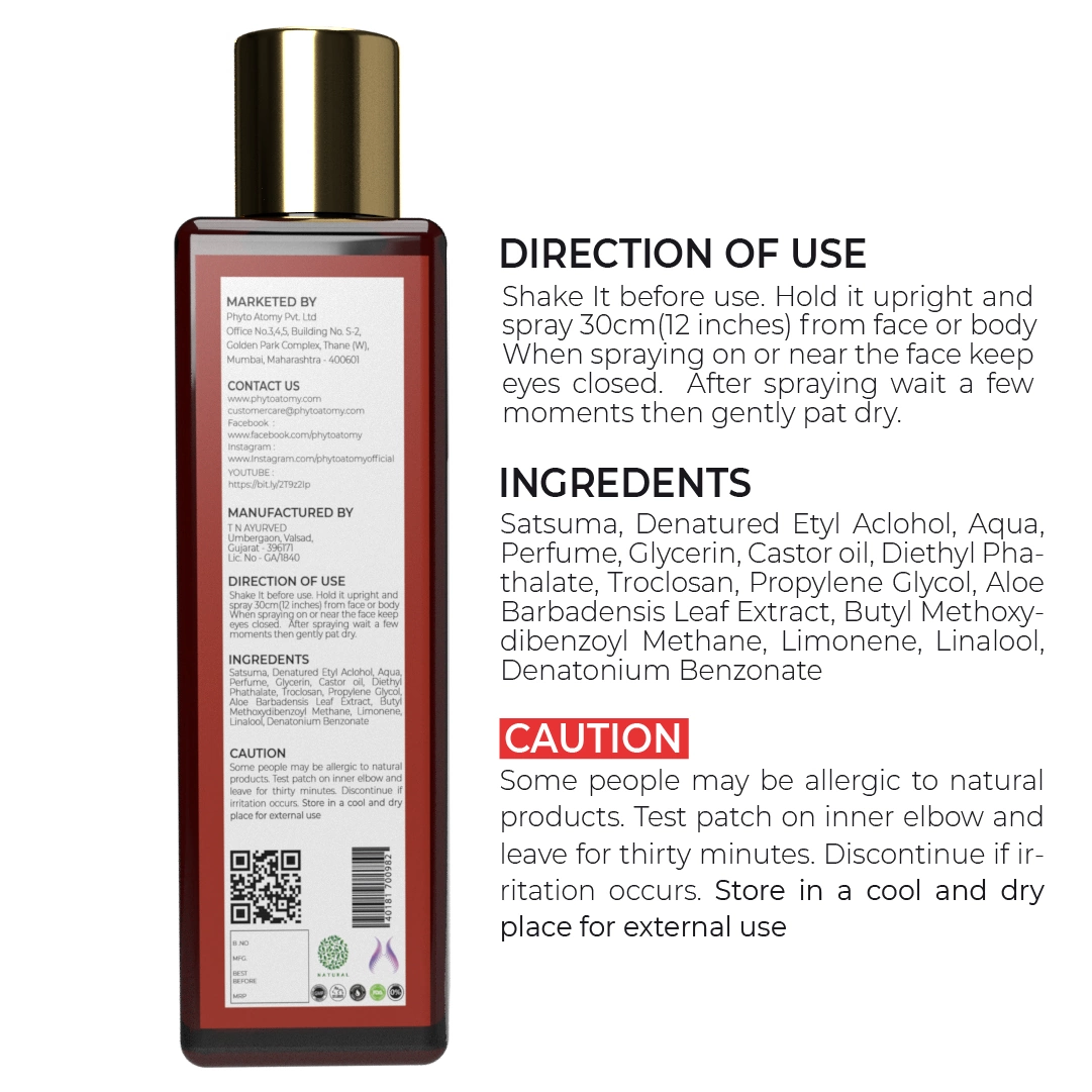 Satsuma Body Mist (200 ml)