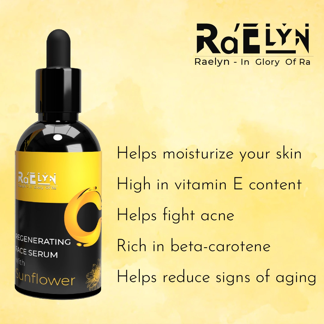 Regenerating Face Serum with Sun Flower (50 ml) (PC1379)