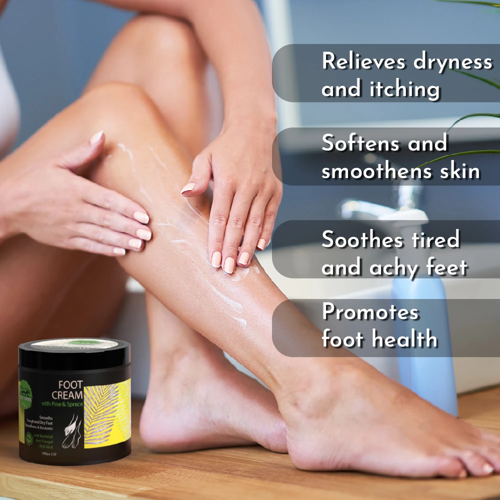 Foot Cream With Pine & Spruce (100g)