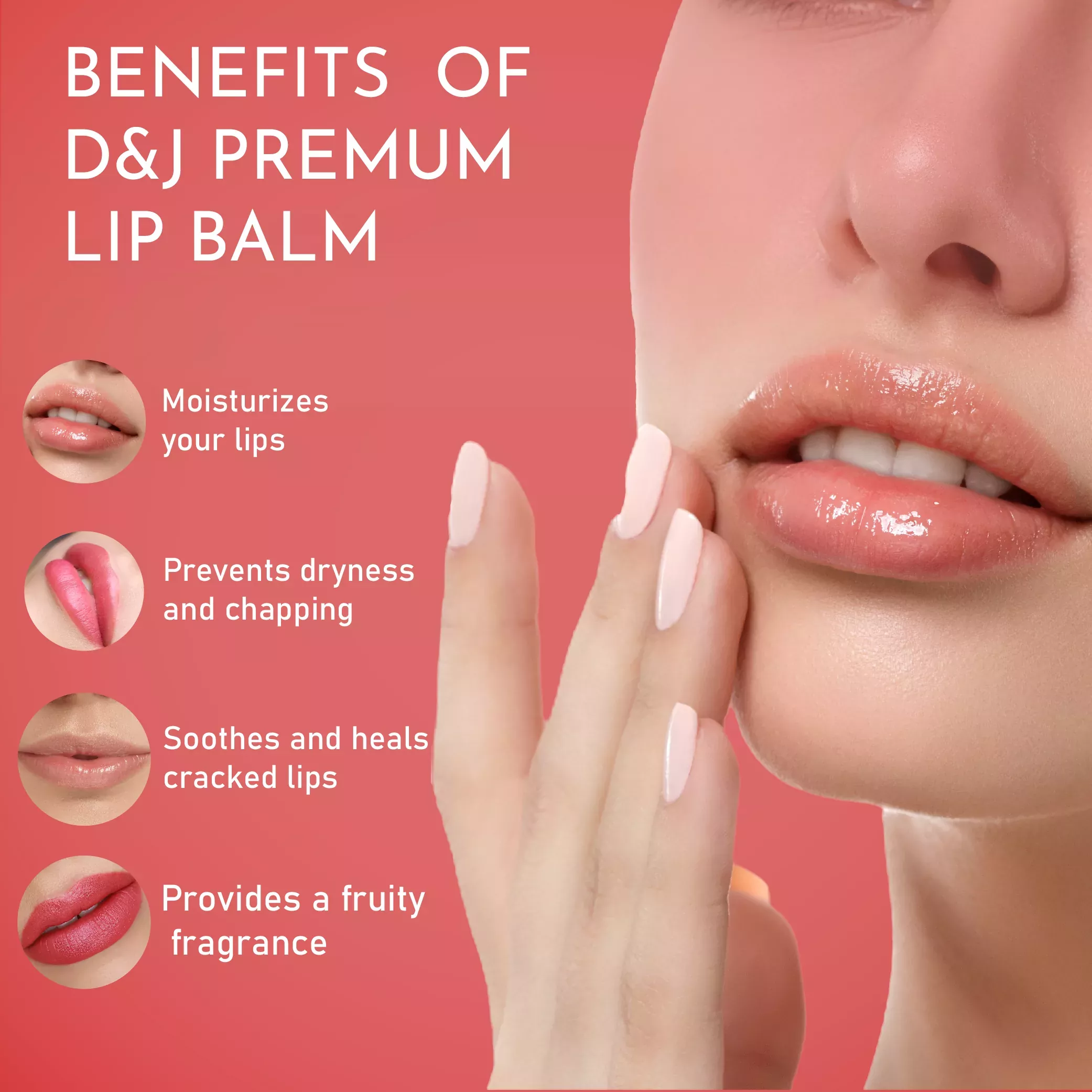 RBV B2B Apple Lip Balm (8g)-24 Pcs.