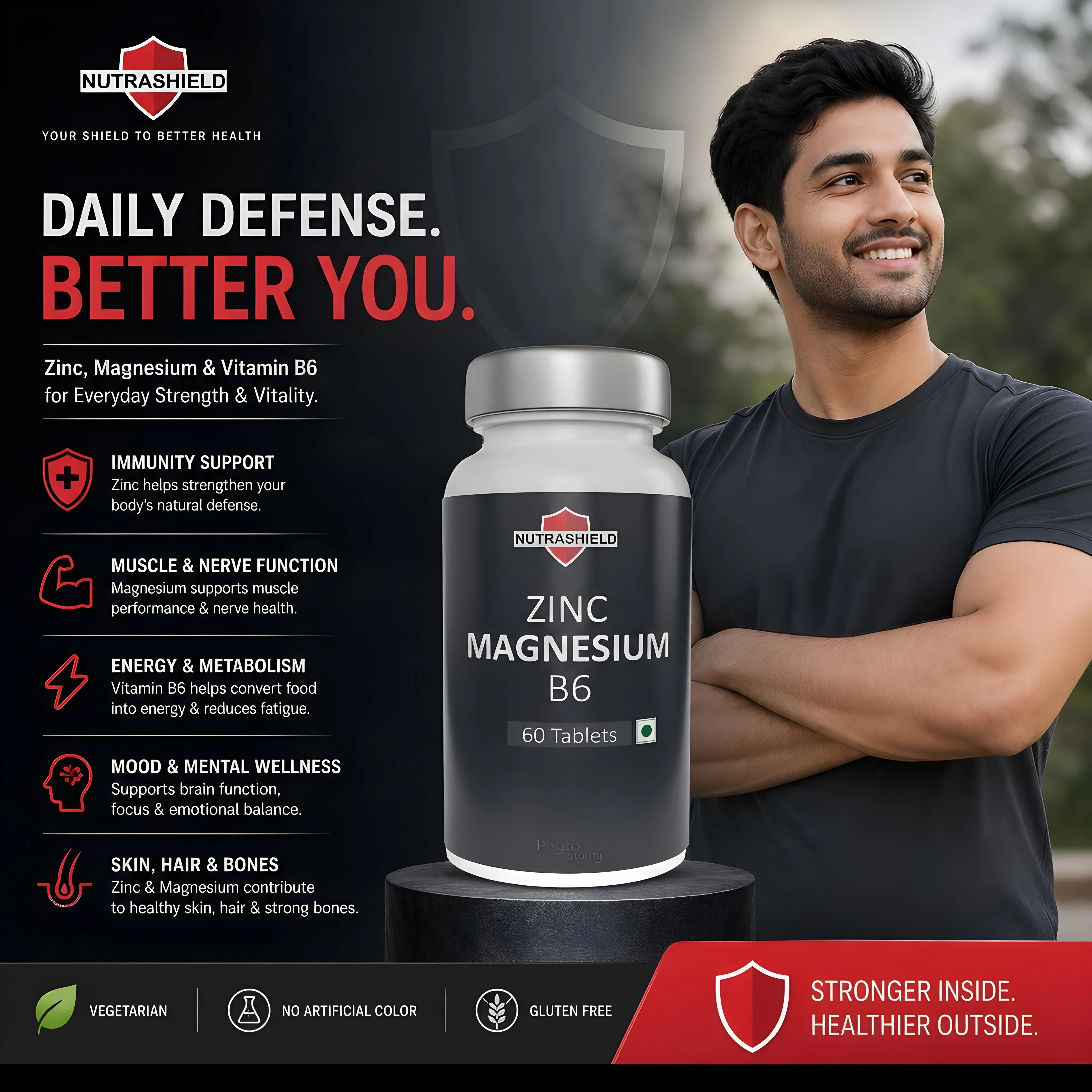 ZINC MAGNESIUM B6 (60 Tab.) (HS00688)