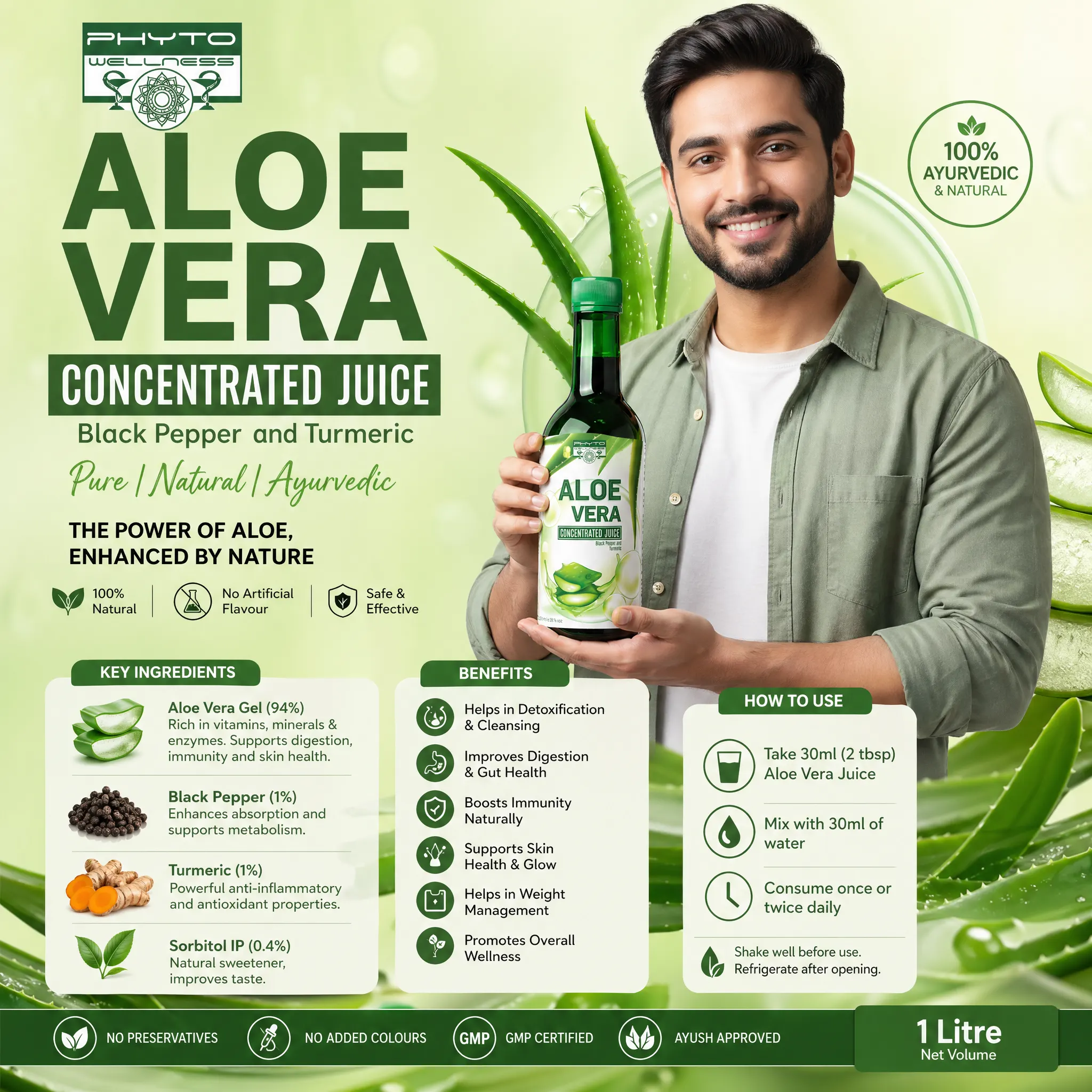 Aloe Vera 850ml Juice (HS00699)