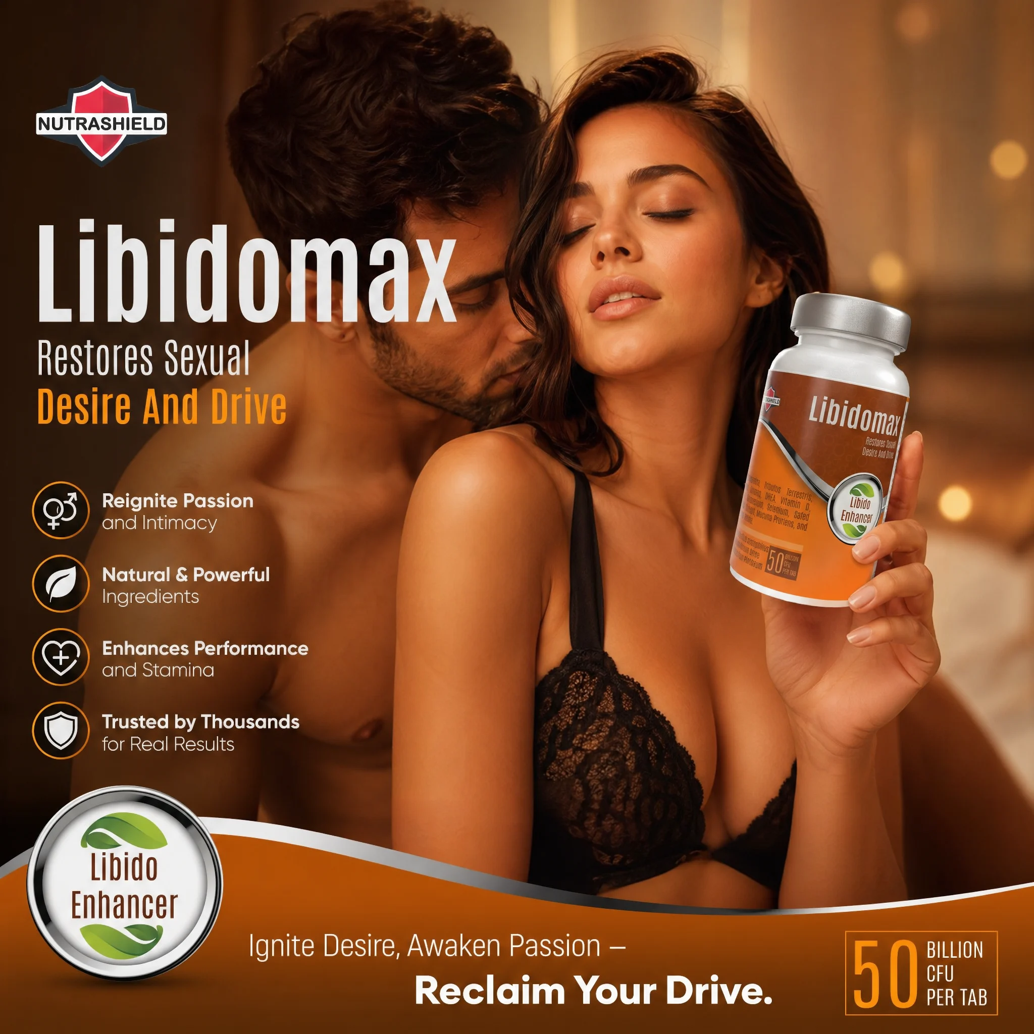 LIBIDOMAX Restores Sexual Desire & Drive (60 Tab) (HS00661)