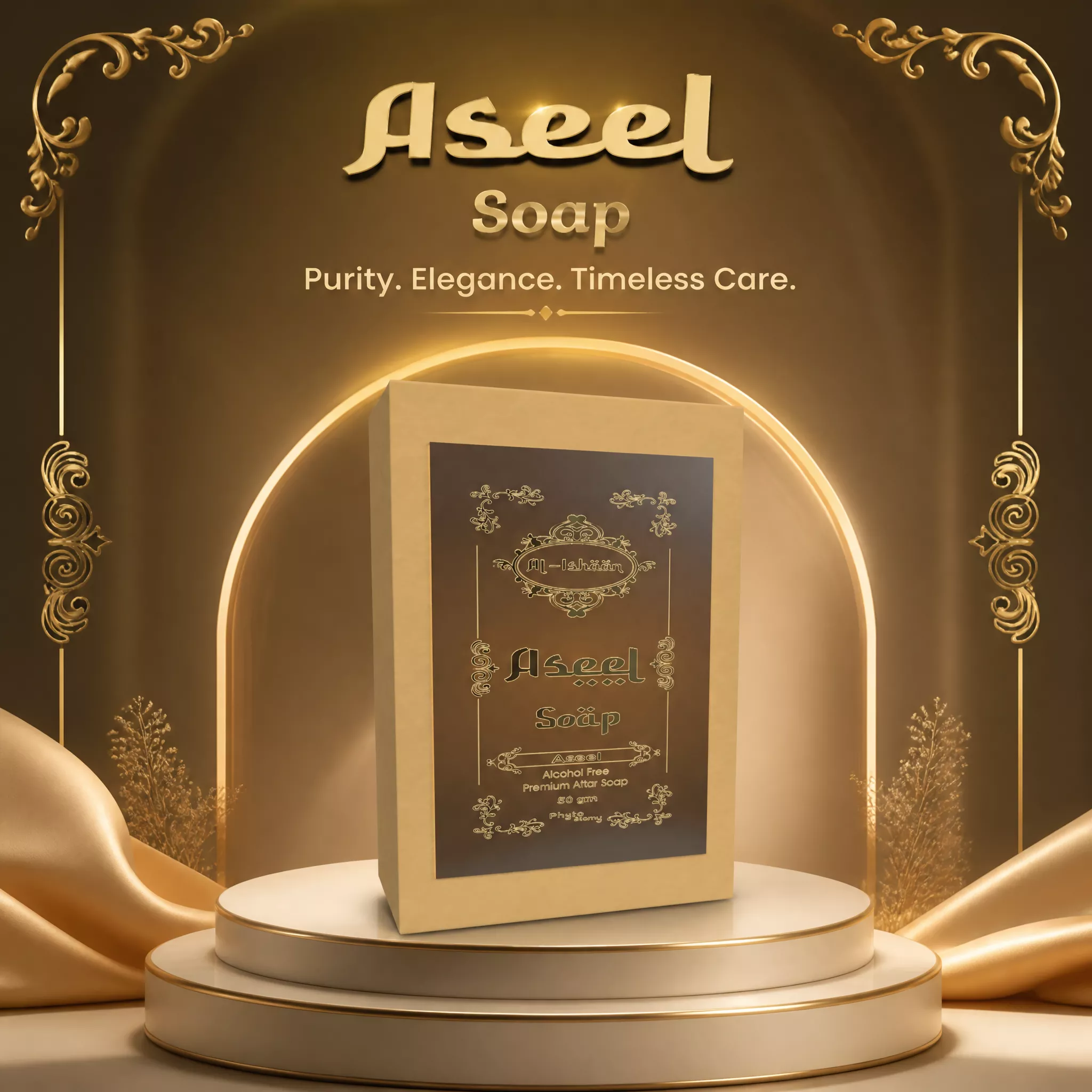 Aseel Attar Soap (50g)