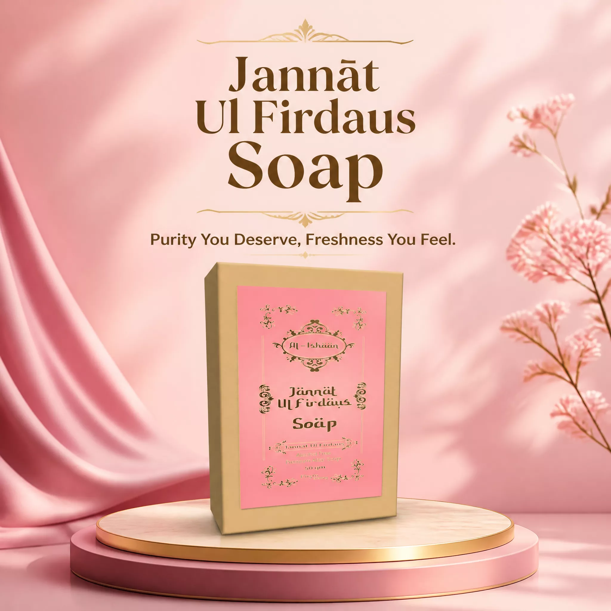 Jannat Ul Firdaus Attar Soap (50g)