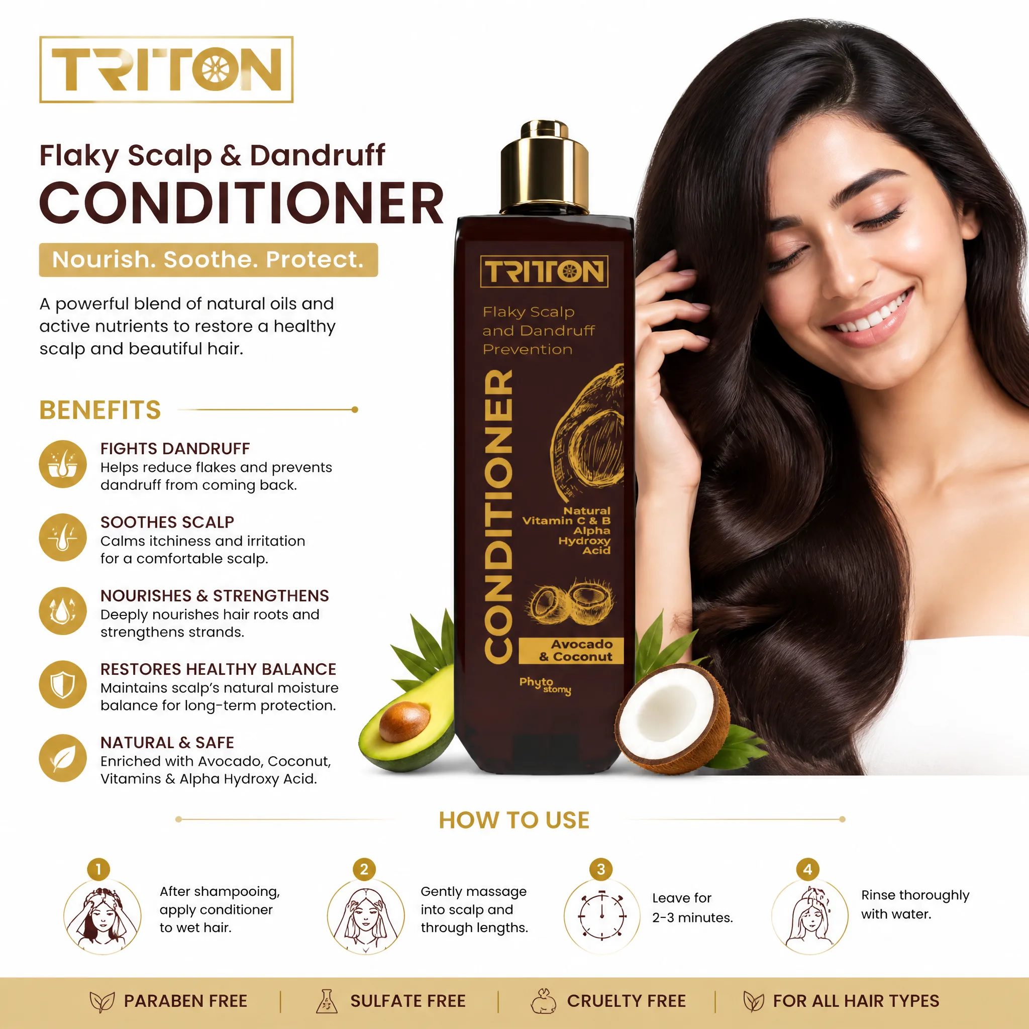 RBV B2B Avacado & Coconut Conditioner (200 ml)-24 Pcs.