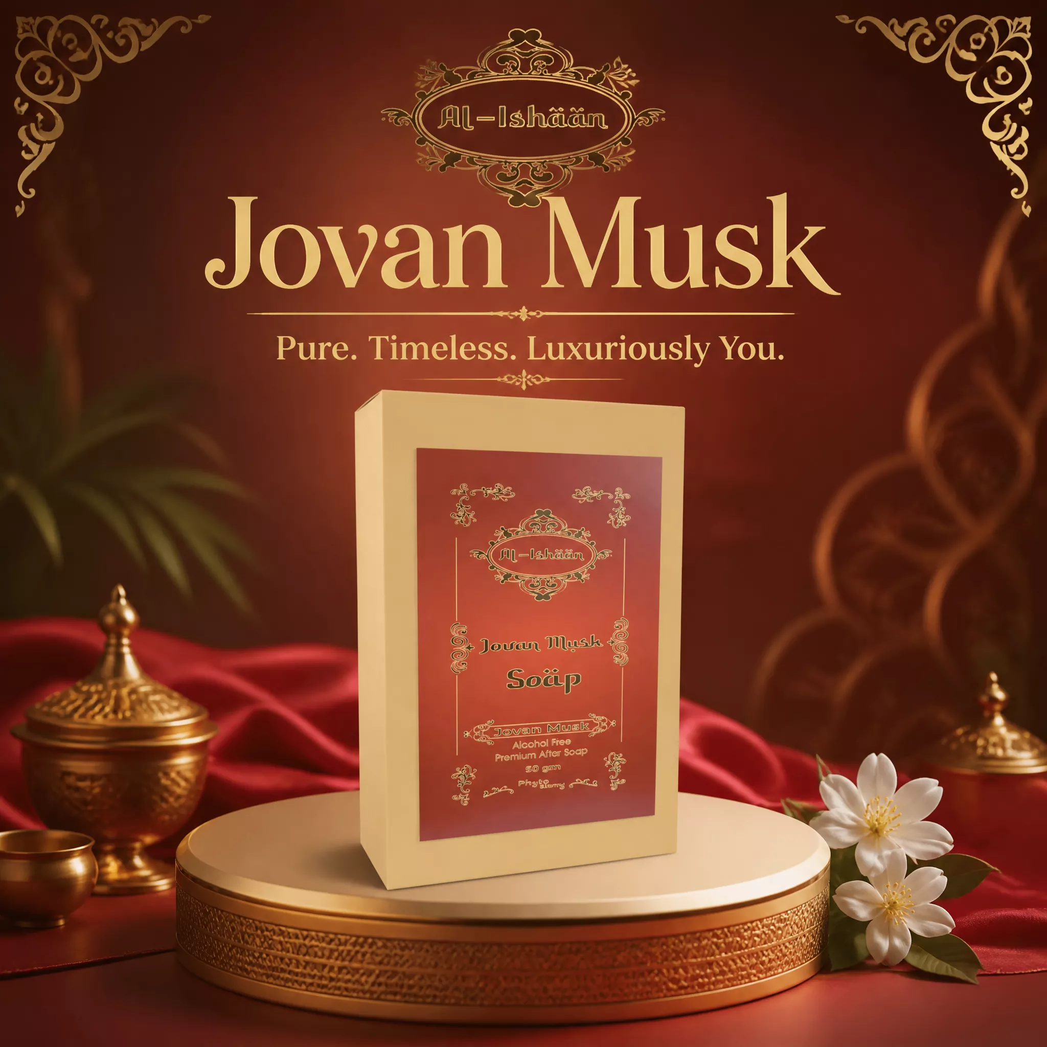 Jovanmusk Attar Soap (50g)