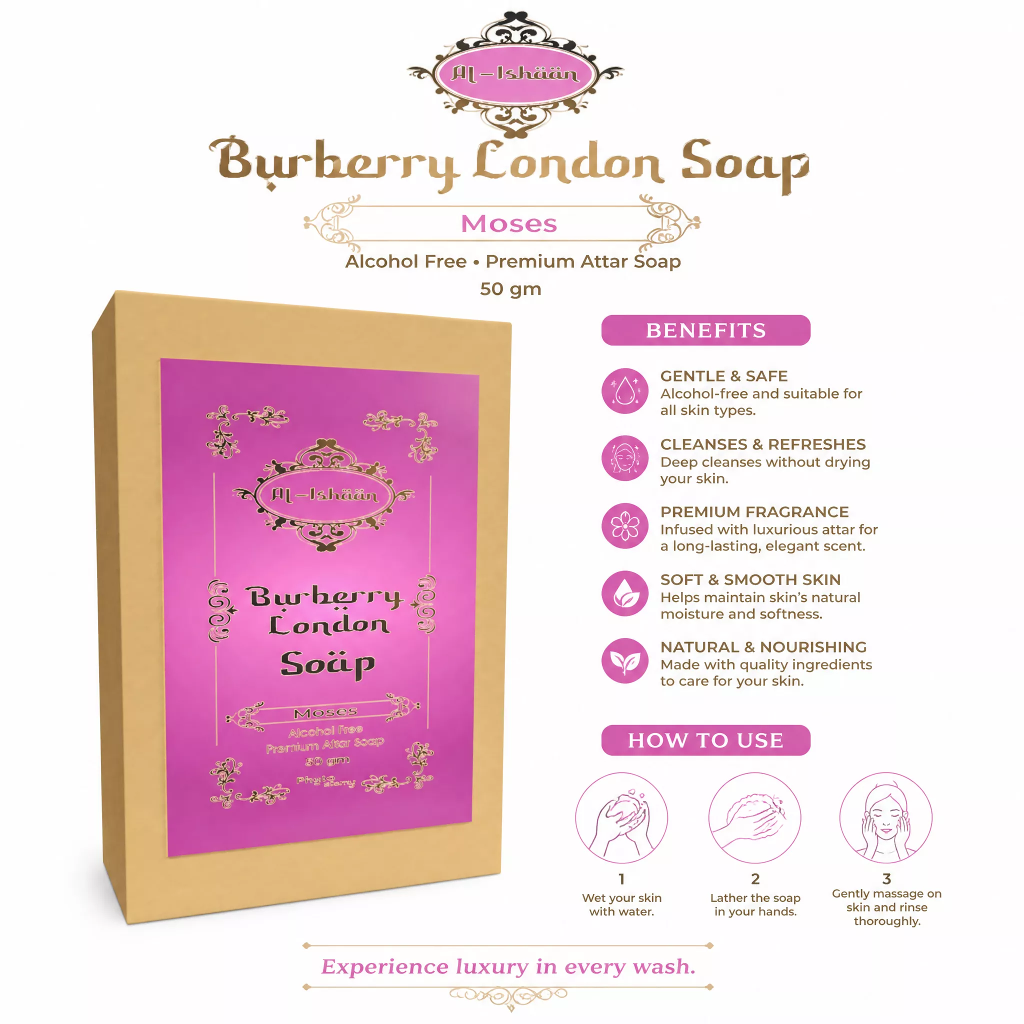 Burberry London Attar Soap (50g)