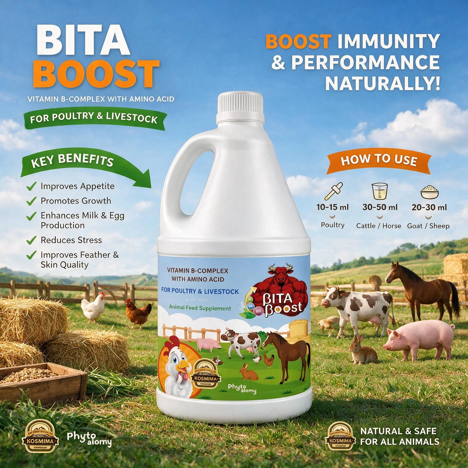 Bita Boost 1000ml (16 pcs) Delta (OF00064)