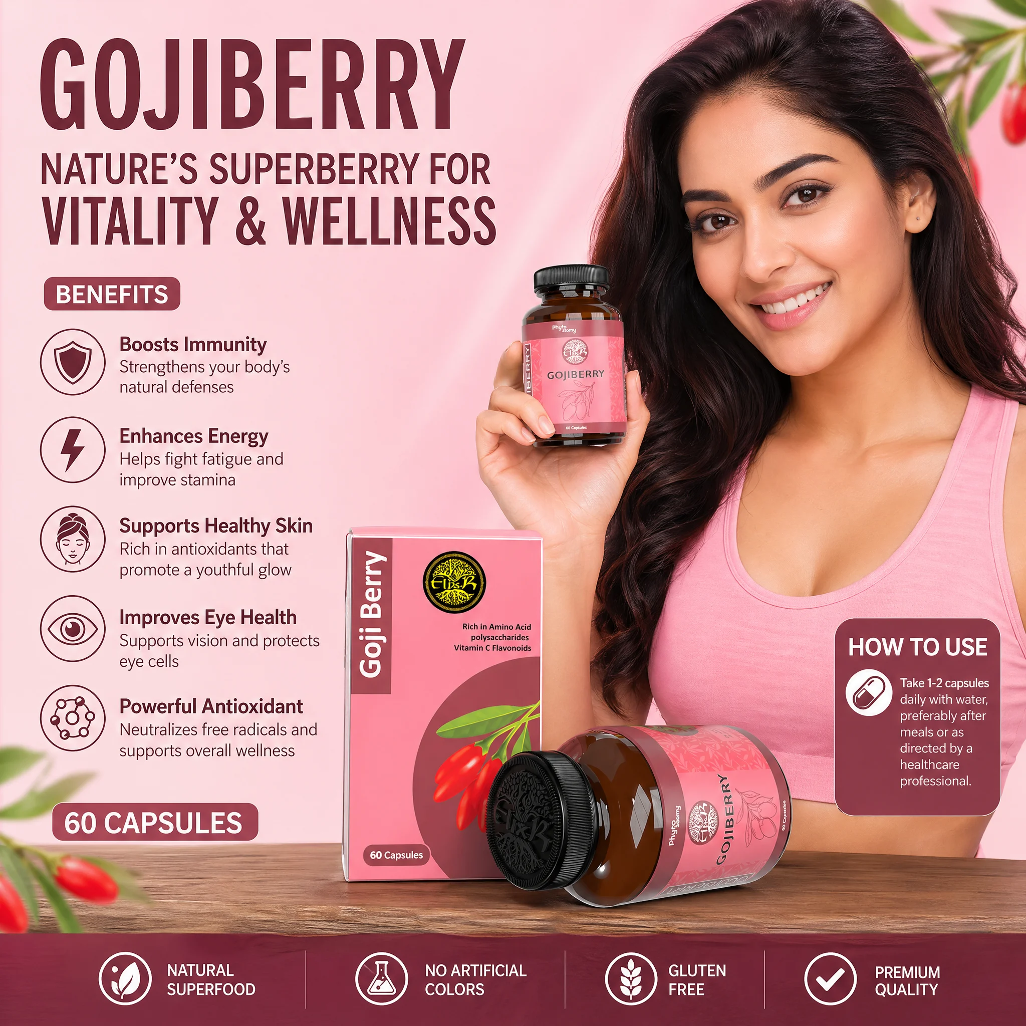 Goji Berry (60 Capsule) - HS00539