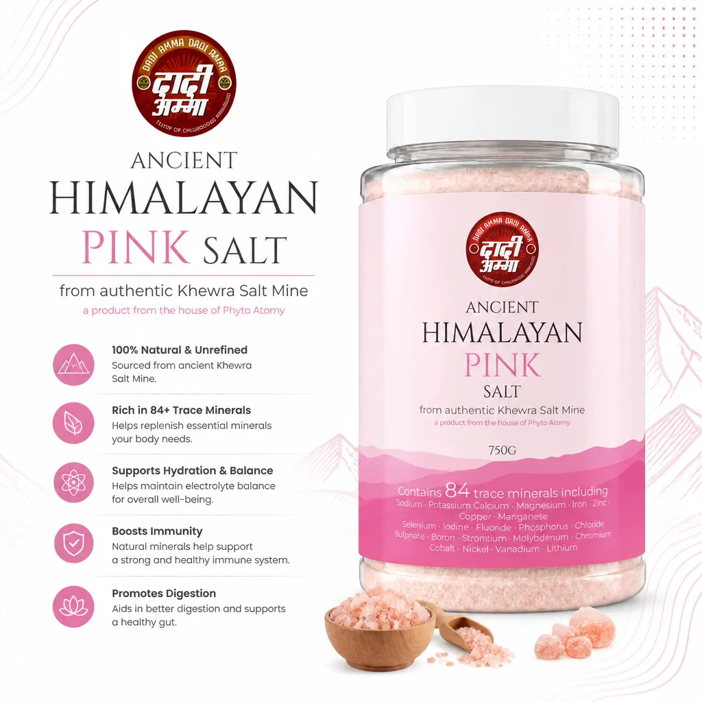 Himalayan PINK Salt (750 gm.) (F&00280)