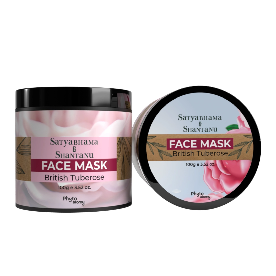 RBV B2B British Tuberose Face Mask (100g)-24 Pcs.