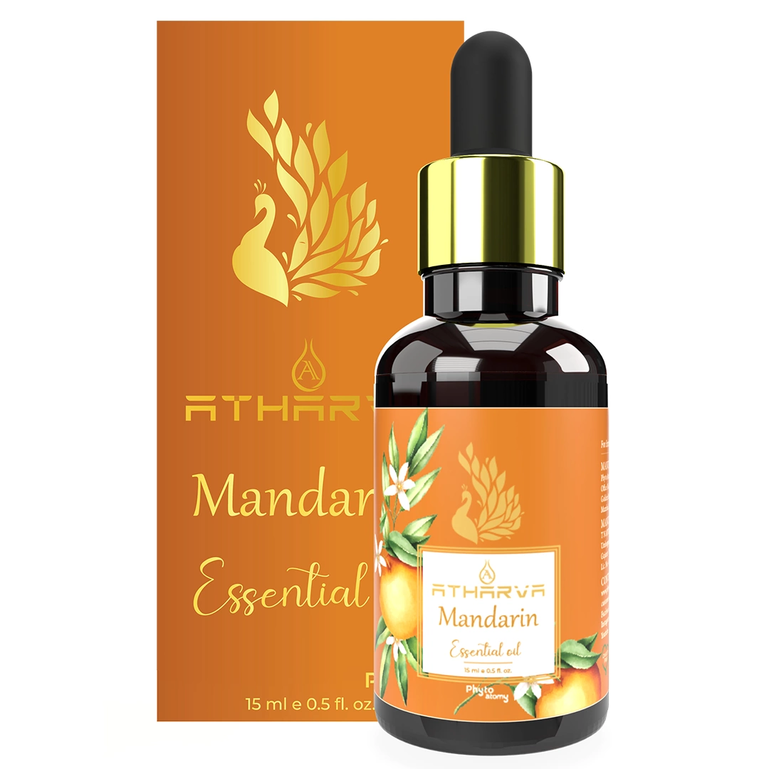 RBV B2B Atharva Mandarin Essential Oil (15ml)-12 Pcs.