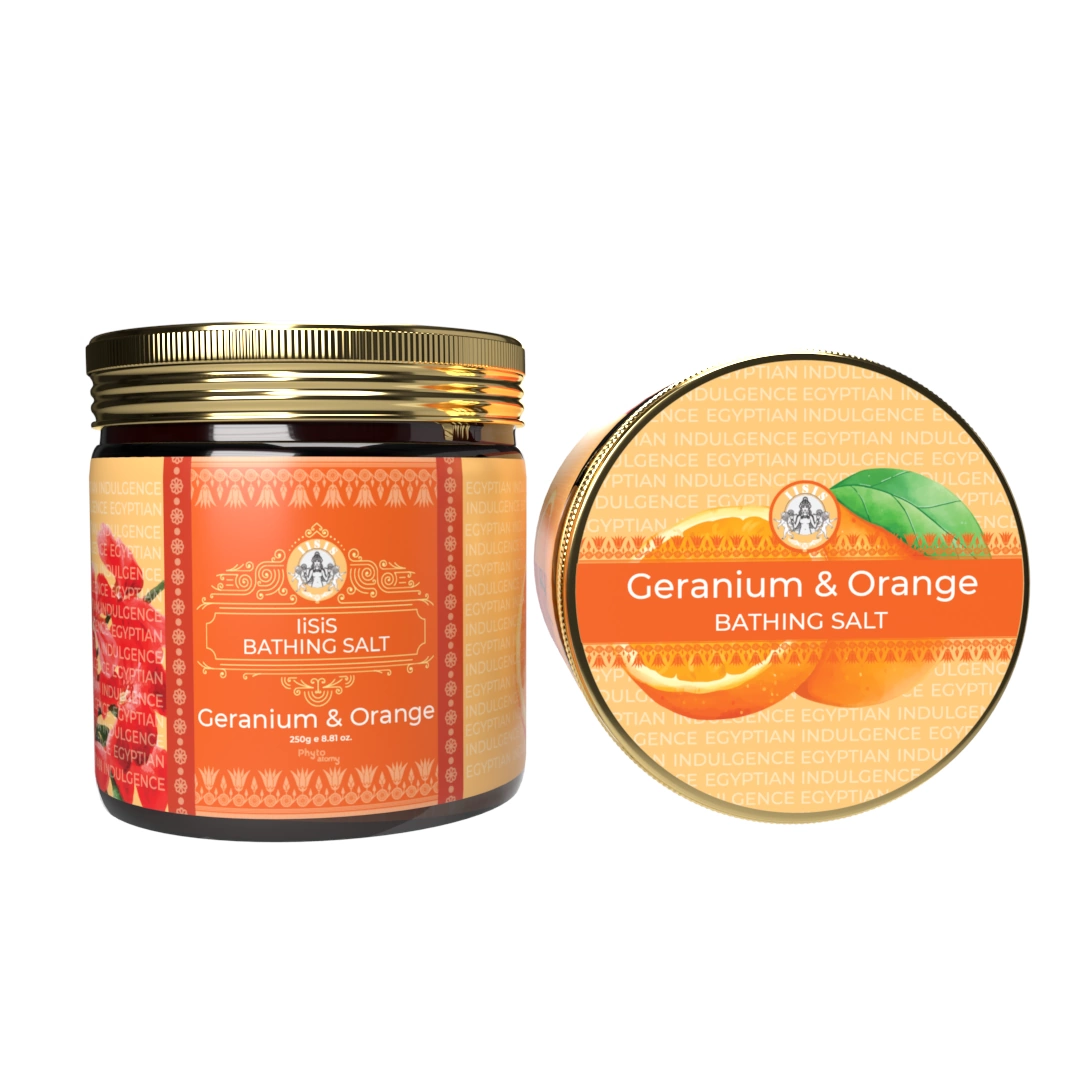 Geranium & Orange Bath Salt (250g)