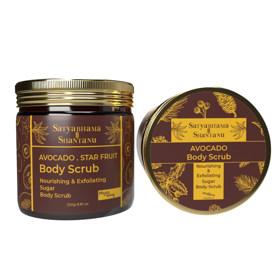 RBV B2B Avocado Star Fruit Body Scrub (250g)-12 Pcs.