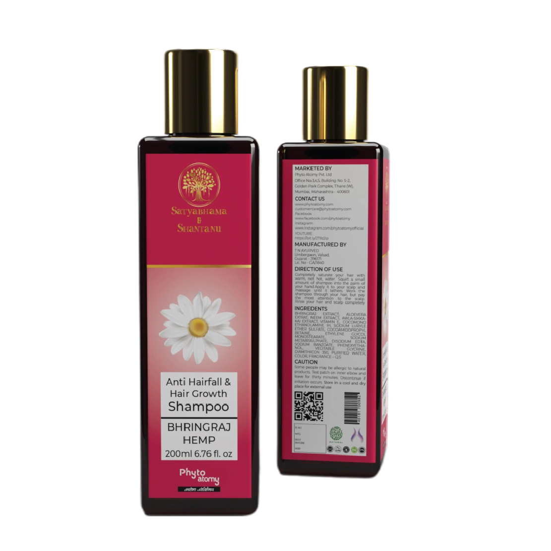 Bhringraj Hemp Shampoo (200 ml) PC1352