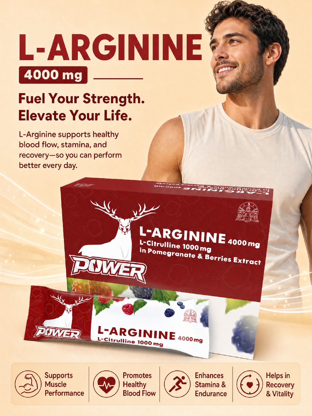 L-ARGININE (L-Citruline In Pomegranate & Berries (HS00739)